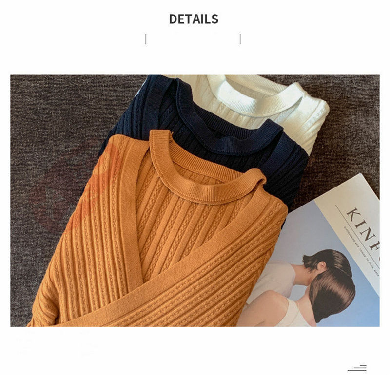 ニットセーター レディース 秋冬 40代 長袖 ニットトップス 送料無料 ゆったりプルオーバー セーター パフスリーブ 無地 ショット丈 厚手 おしゃれ 