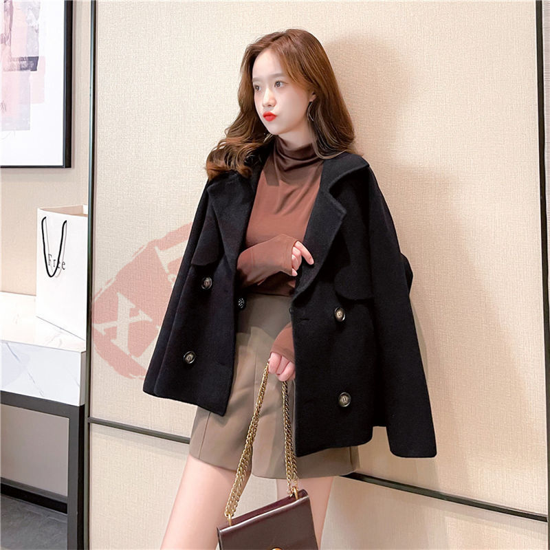 ジャケット レディース 40代 長袖ノーカラージャケット ショット丈ツイードコートアウター 秋服 卒業式 結婚式 オフィス 韓国風 通勤OL 入学式 七五三 送料無料 