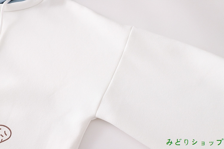 裏起毛 裏ボア 人参 ポンポン 長袖 森ガール レディース 