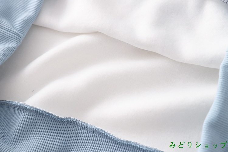 裏起毛 裏ボア 人参 ポンポン 長袖 森ガール レディース 