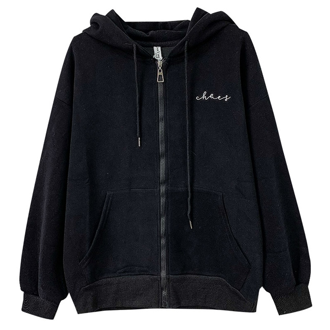 送料無料 スウェットレディース スウェットジャケット オーバーサイズ ジップアップ スウェット ドロップショルダー フード付き 前開き 