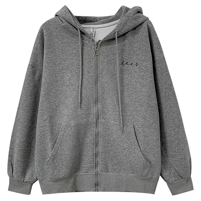 送料無料 スウェットレディース スウェットジャケット オーバーサイズ ジップアップ スウェット ドロップショルダー フード付き 前開き 
