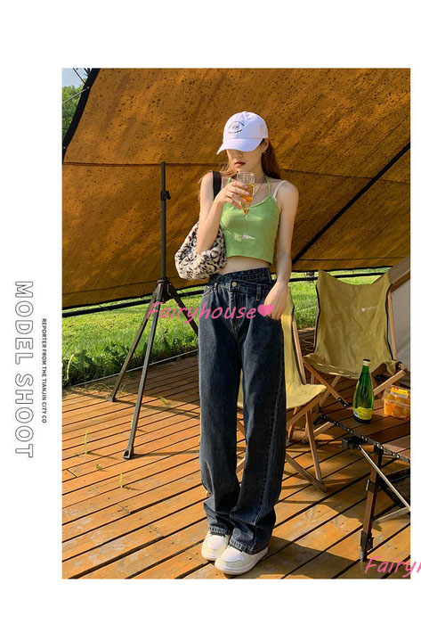 ジーンズ レディース デニムパンツ ストレート ジーパン ワイドパンツ 秋冬 ズボン ロングデニムワイドパンツ 春夏 ハイウエスト ゆったり着痩せ オシャレ30代 