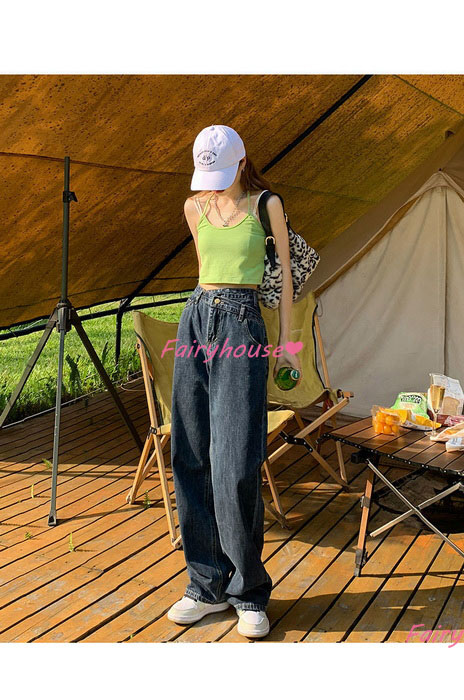 ジーンズ レディース デニムパンツ ストレート ジーパン ワイドパンツ 秋冬 ズボン ロングデニムワイドパンツ 春夏 ハイウエスト ゆったり着痩せ オシャレ30代 