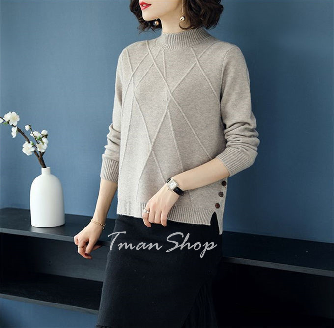 セーター レディース 厚手 長袖ニット プルオーバー タートルネック ニットセーター 30代 秋冬 40代 大きいサイズ オフィス 着痩せ 20代 お洒落 大人 女性 