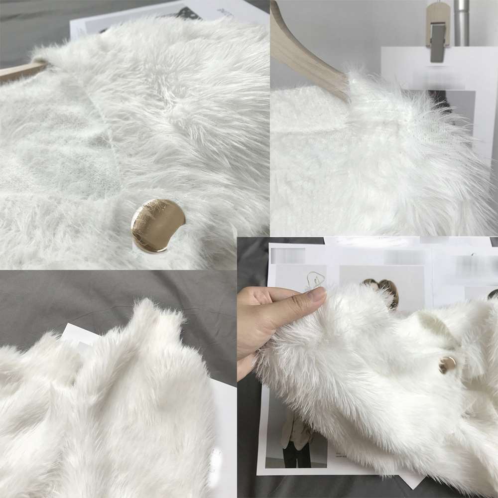 ファー コート フェイクファー ショート丈  