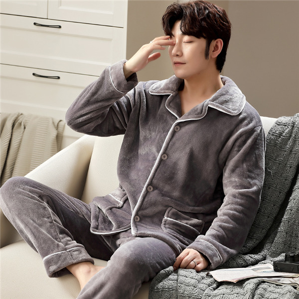 パジャマ メンズ 冬 暖かい 上下セット 長袖 前開き 40代 もこもこ あったか 30代 プレゼント 誕生日 お揃い 秋冬 部屋着 ルームウェア 