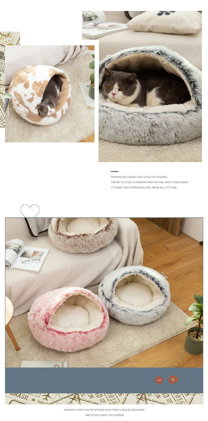 猫 ベッド 冬 猫ベッド クッション 寝袋 洗濯可能 小型犬 猫ハウス ぐっすり眠る 子犬 ドーム型 ペットベッド 柔らかい 小型犬 ふわふわ もこもこ 防寒 暖かい 