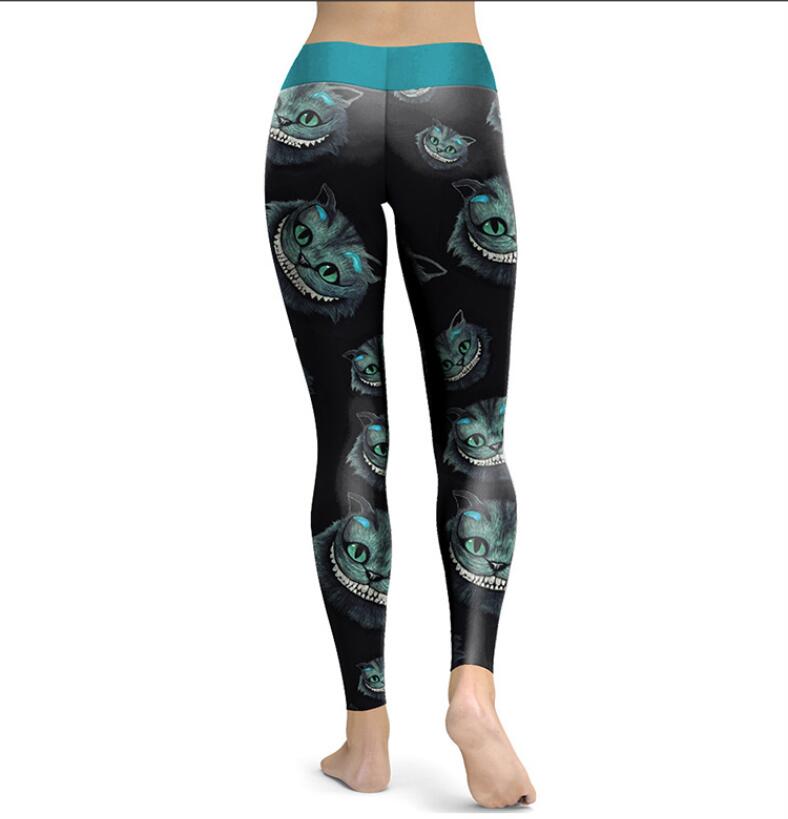 ハロウィンヨガパンツ ヒップアップ トレーニング フィットネス エアロビクス ズボン ズボン エアロビクスウェア 美脚 ランニングウェア ダンス衣装 