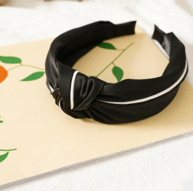 カチューシャ ホワイトラインねじりリボンカチューシャ 新発売セール  