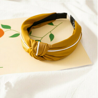 カチューシャ ホワイトラインねじりリボンカチューシャ 新発売セール  