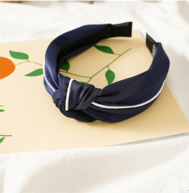 カチューシャ ホワイトラインねじりリボンカチューシャ 新発売セール  