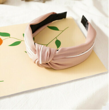 カチューシャ ホワイトラインねじりリボンカチューシャ 新発売セール  