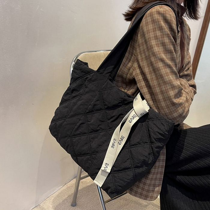 BA-218 トートバッグ キルティング トートバッグ レディース 大容量 通勤 撥水 A4 ナン 送料無料 軽量 大きめ ポケット エコバッグ 通学 韓国 