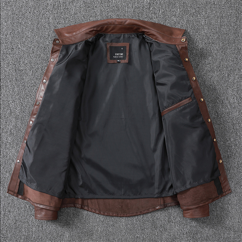 。ジャケット 。シャツ レザージャケット メンズ 革ジャン 。 バイクジャケット 着痩せ 秋冬 羊革 冬服 