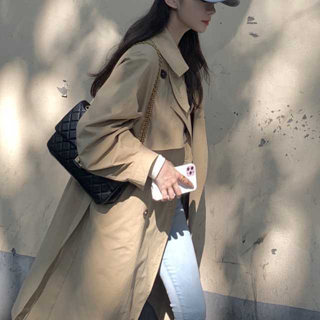 アウター コート トレンチコート ジャケット ミディアムジャケット マキシ 通勤 秋 ベルト レディース キレセク 冬 ミディアム丈 上着 秋アウター 