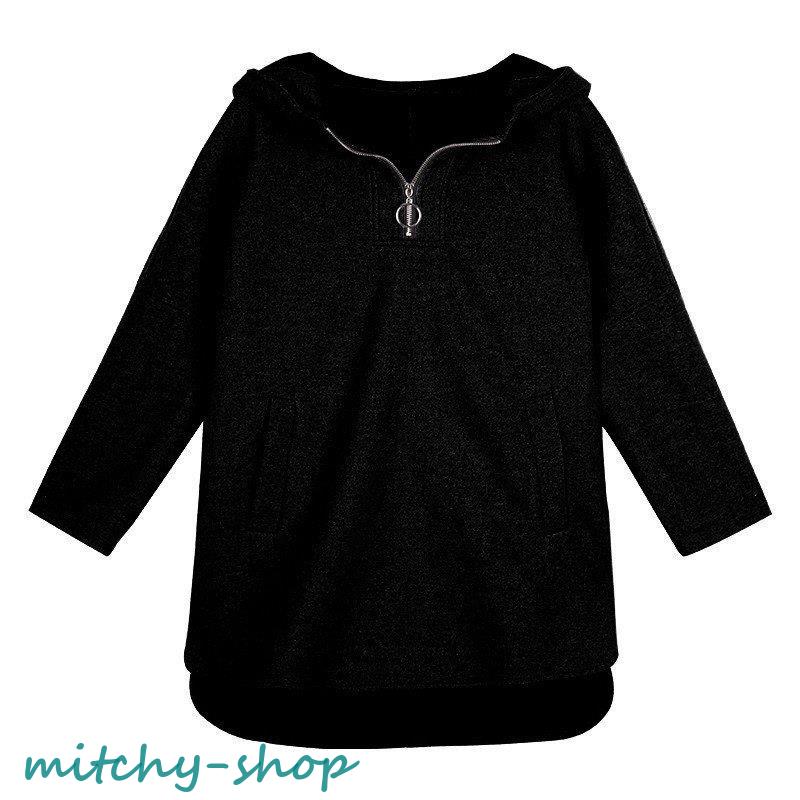 レディース カットソー Tシャツ フード付き 長袖 厚手 春 スウェット スポーツ ゆったり カジュアル トップス 秋 プルオーバー コーデ 