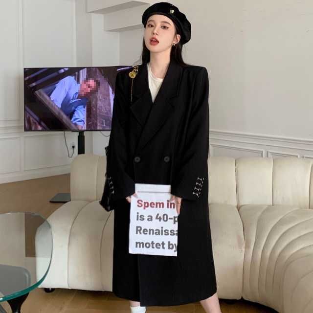 アウター コート トレンチコート ジャケット ロングジャケット マキシ 秋 春 レディース キレセク 上着 秋アウターロング丈 通勤 カジュアル シンプル 