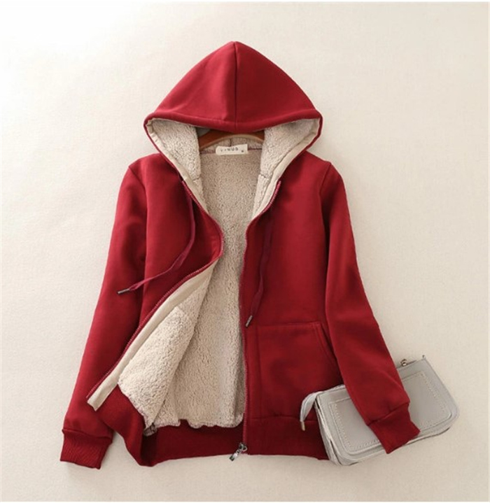 ファーレディース ジップ厚手 無地 レディース 裏起毛 裏ボア ジップ スウェット カーディガン スウェットアウター 