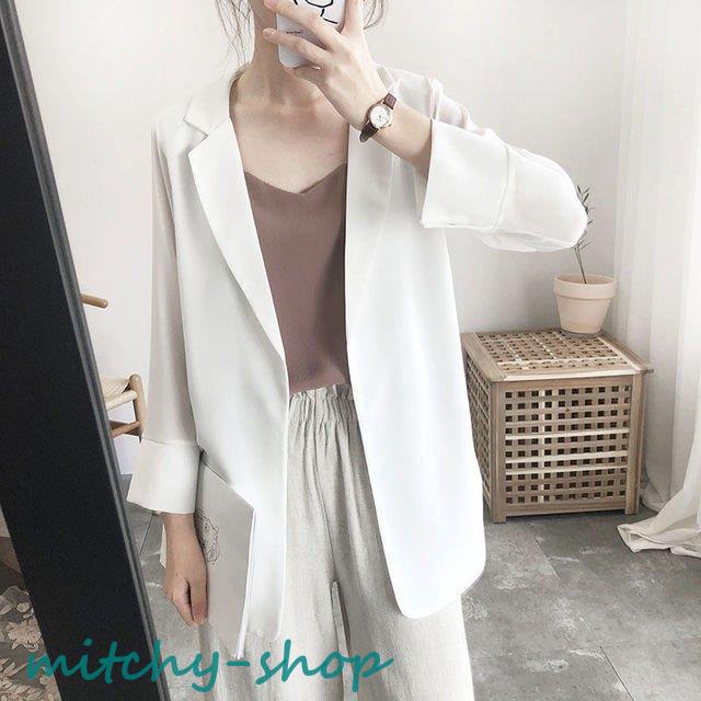 アウター ジャケット 夏 テーラードジャケット ライトアウター スーツ テーラージャケット レディース 紫外線対策 20代 日よけ防止 30代 七分丈 ビジネス 春 