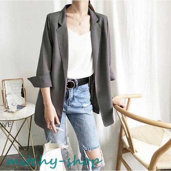 アウター ジャケット 夏 テーラードジャケット ライトアウター スーツ テーラージャケット レディース 紫外線対策 20代 日よけ防止 30代 七分丈 ビジネス 春 