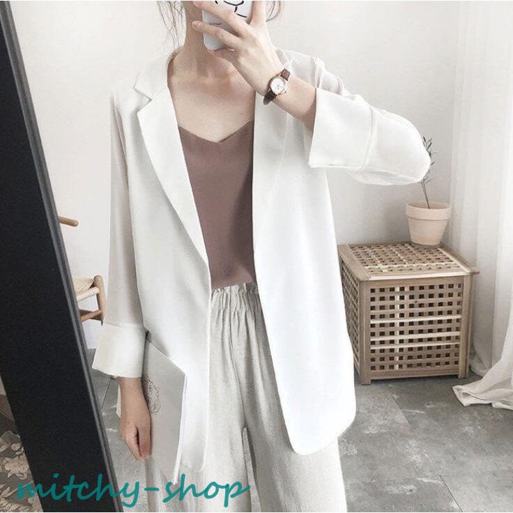 アウター ジャケット 夏 テーラードジャケット ライトアウター スーツ テーラージャケット レディース 紫外線対策 20代 日よけ防止 30代 七分丈 ビジネス 春 