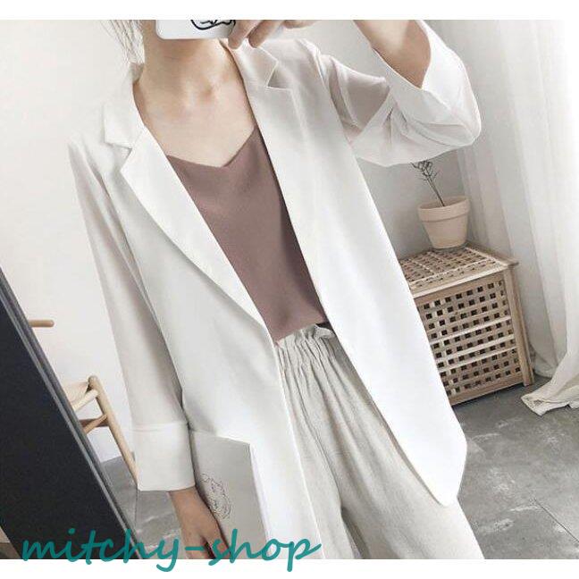 アウター ジャケット 夏 テーラードジャケット ライトアウター スーツ テーラージャケット レディース 紫外線対策 20代 日よけ防止 30代 七分丈 ビジネス 春 