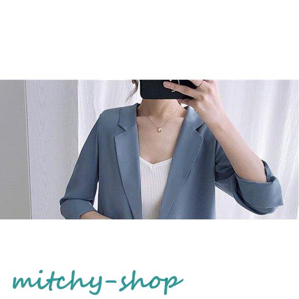 アウター ジャケット 夏 テーラードジャケット ライトアウター スーツ テーラージャケット レディース 紫外線対策 20代 日よけ防止 30代 七分丈 ビジネス 春 