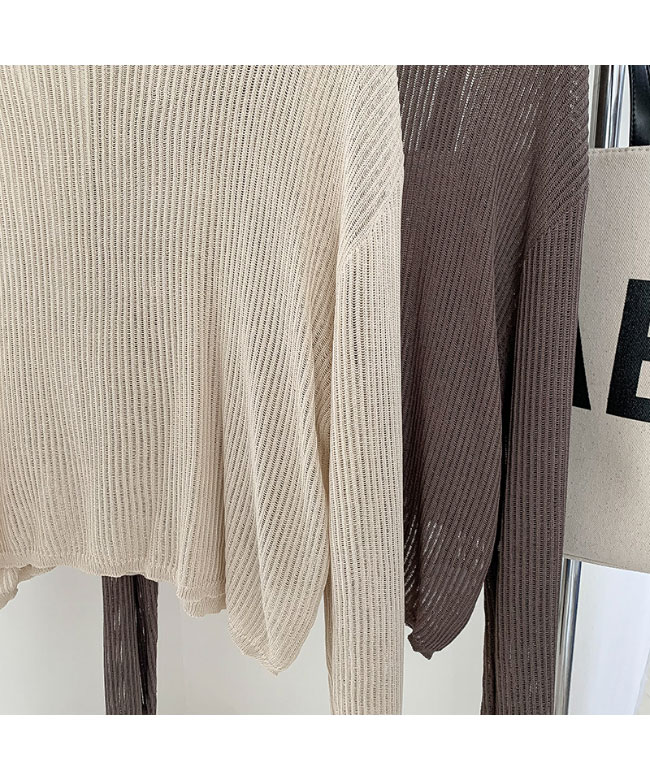 送料無料 ニット 透け感 レディース セーター 薄手 重ね着 ニットセーター 透け透けお洒落 ボートネック 長袖 トップス ニットブラウス 秋 サマーニット 春 