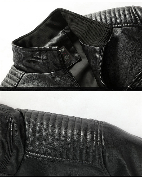 革ジャン メンズ レザージャケット ショート コートバイク用 フード付き 通常タイプ 無地 着痩せ アウター 裏起毛タイプ ライダースジャケット 