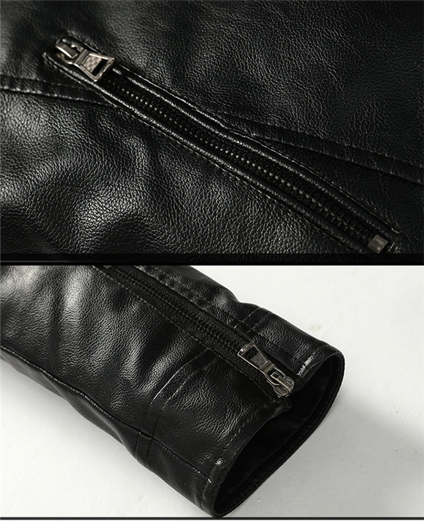 革ジャン メンズ レザージャケット ショート コートバイク用 フード付き 通常タイプ 無地 着痩せ アウター 裏起毛タイプ ライダースジャケット 