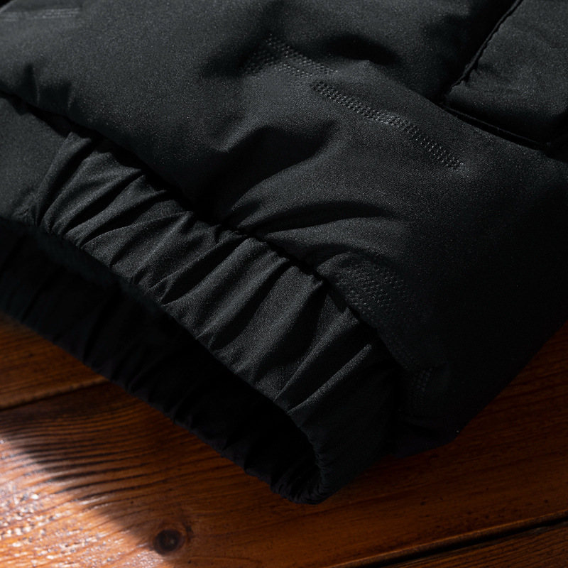 秋と冬 メンズ パッド入りフード付きジャケット韓国 大サイズ スタンド ジャケット厚く暖かいカジュアル パッド入りジャケット 30代 20代 