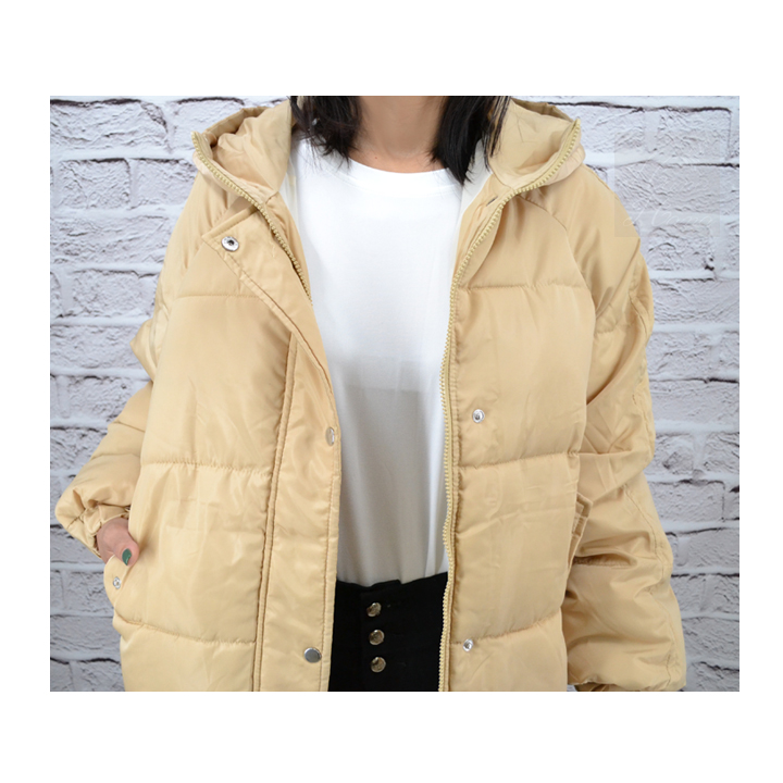 中綿ジャケット ダウンジャケット コート アウター オーバーサイズ ビッグシルエット ダウン 秋冬 送料無料 フード付き コート あすつく 