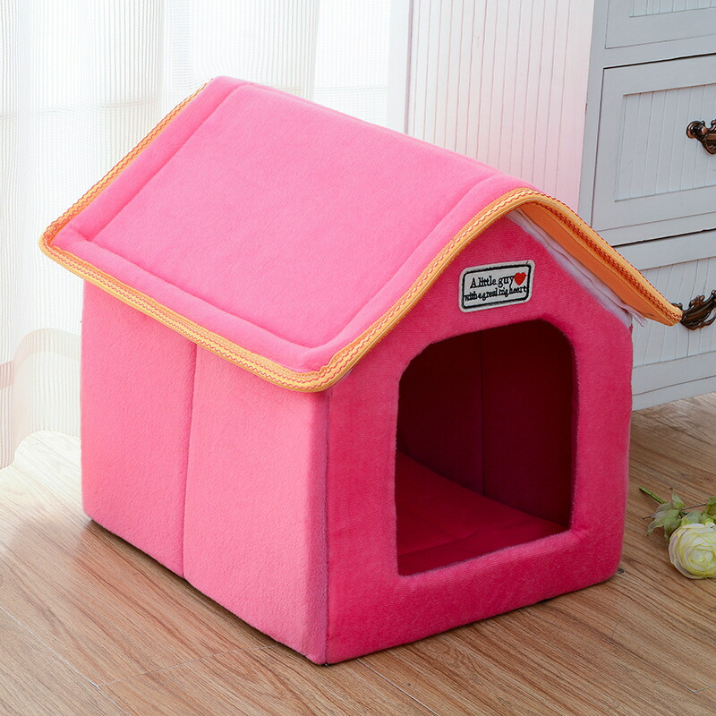 ペットハウス ペットベッド ドーム型 屋根付きペットハウス 可愛い ふかふか もこもこ あったか 室内 小型犬用 犬ハウス キャットハウス 犬小屋 屋内 猫ハウス 