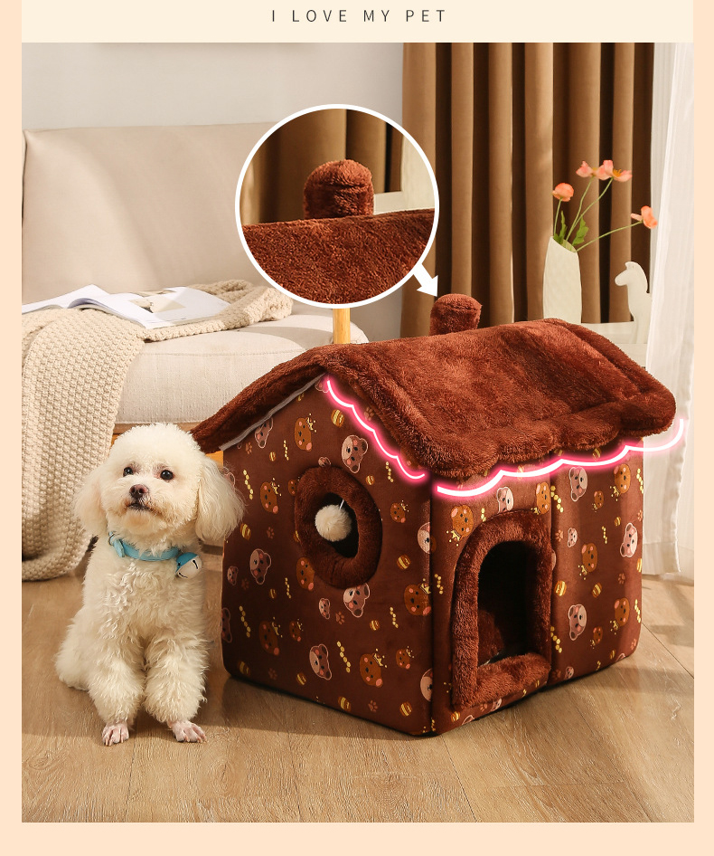 ペットハウス 犬ハウス 猫ハウス ペットベッド 猫ベッド 冬用 HOUSE 春 冬 ベッド 犬ベッド 洗える 秋 PET おしゃれ 折りたたみ 暖かい ふわふわ ドーム型 