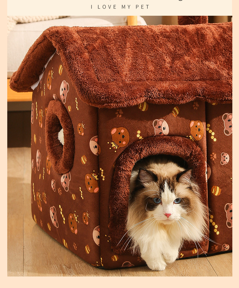 ペットハウス 犬ハウス 猫ハウス ペットベッド 猫ベッド 冬用 HOUSE 春 冬 ベッド 犬ベッド 洗える 秋 PET おしゃれ 折りたたみ 暖かい ふわふわ ドーム型 