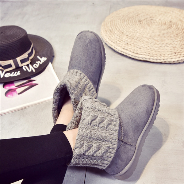 レディース ムートンブーツ ショートブーツ 冬靴 裏起毛 防寒 濃密毛 ベイリーボタン ボア 防寒ブーツ 美脚 裏毛 ニット もこもこ 