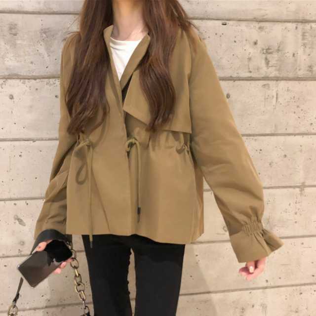 アウター コート ジャケット ミディアムジャケット レディース 秋アウター 通勤 シンプル ミディアム丈 着痩せ キレセク 秋 カジュアル 上着 冬 