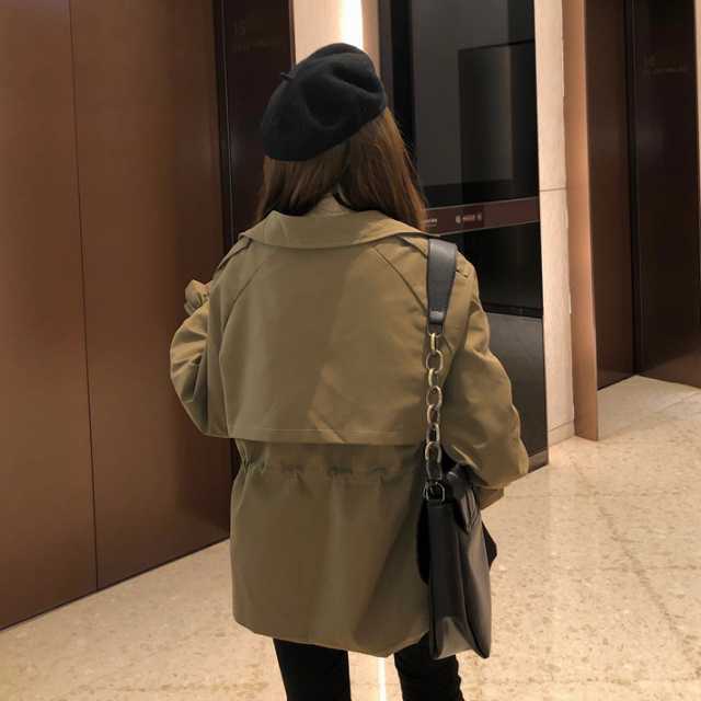 アウター コート ジャケット ミディアムジャケット レディース 秋アウター 通勤 シンプル ミディアム丈 着痩せ キレセク 秋 カジュアル 上着 冬 