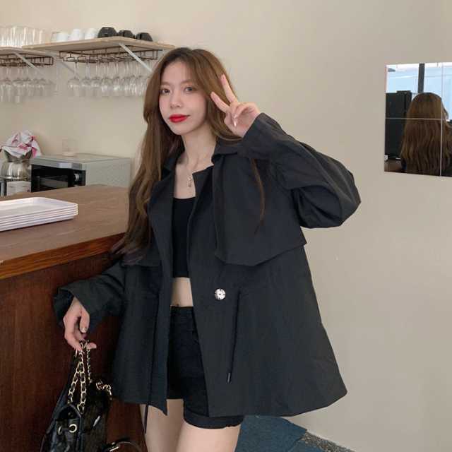 アウター コート ジャケット ミディアムジャケット レディース 秋アウター 通勤 シンプル ミディアム丈 着痩せ キレセク 秋 カジュアル 上着 冬 