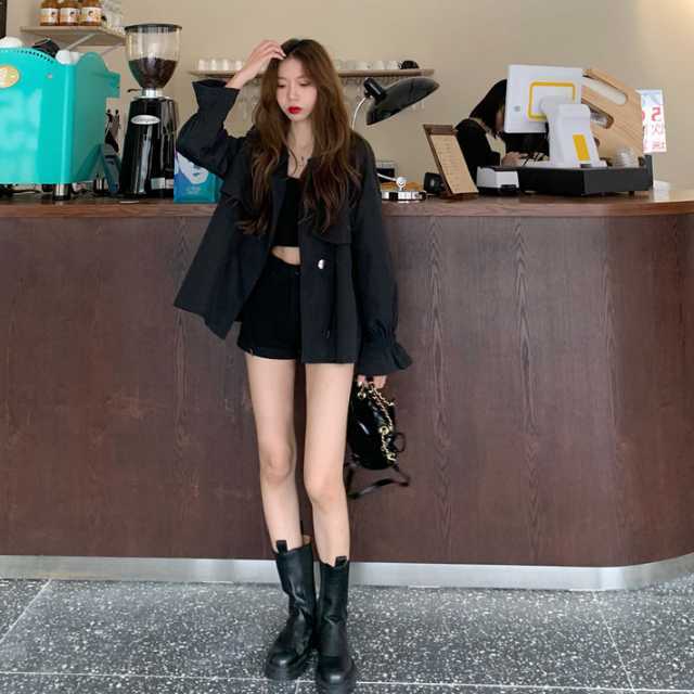 アウター コート ジャケット ミディアムジャケット レディース 秋アウター 通勤 シンプル ミディアム丈 着痩せ キレセク 秋 カジュアル 上着 冬 