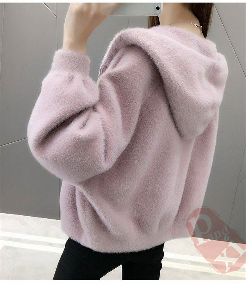 ニットカーディガン レディース 秋 韓国 カーディガン ロング丈ふっくらブークレニットカーディガン マキシカーディガン 送料無料 長袖 ロング丈 ゆったり 