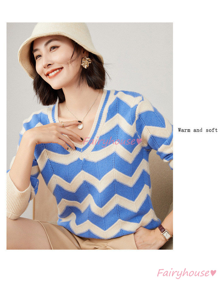 ニット セーター トップス レディース 秋冬 ラウンネック ニットインナー 着痩せ 長袖ニット カジュアルニット オシャレ 幾何柄 きれいめ 通勤 
