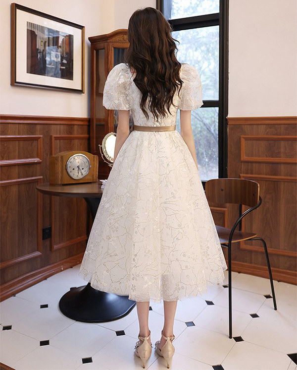 ワンピース レディース 春夏 お洒落 おしゃれ 優雅 結婚式 演奏会 フォーマル 花嫁 二次会 ドレス ブライズメイド 