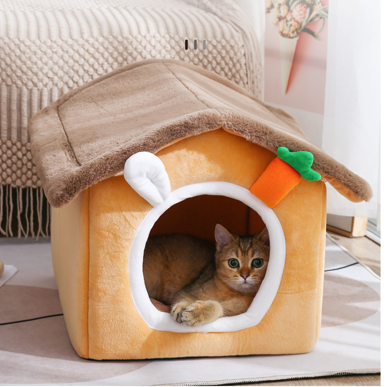 ペット ハウス 犬ハウス 猫ハウス ドーム型 犬 猫 クッション 屋根のハウス ベッド 折りたたみ 小型犬 通年 犬小屋 ふわふわ おしゃれ 夏 ソファ 介護 