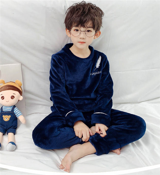 ルームウェア キッズパジャマ もこもこ 上下セット 男の子ナイトウェア 冬 韓国 誕生日 プレゼント 裏起毛 長袖 おしゃれ 部屋着 可愛い 