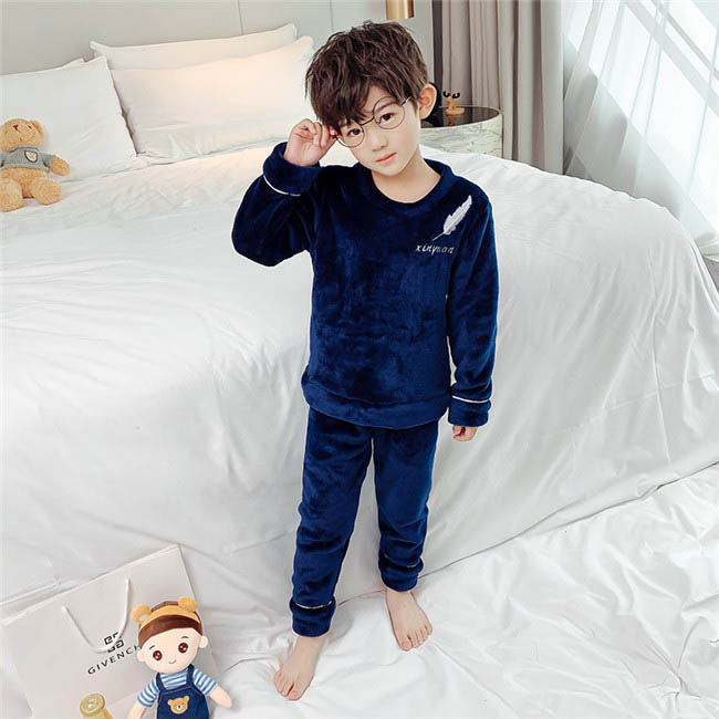 ルームウェア キッズパジャマ もこもこ 上下セット 男の子ナイトウェア 冬 韓国 誕生日 プレゼント 裏起毛 長袖 おしゃれ 部屋着 可愛い 