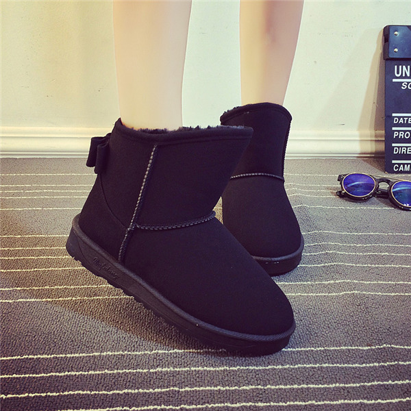 ショートブーツ ムートンブーツ レディース おしゃれ スノーブーツ 冬靴 もこもこ ブーツ 裏起毛 ファー スエード調 防寒 内ボア 