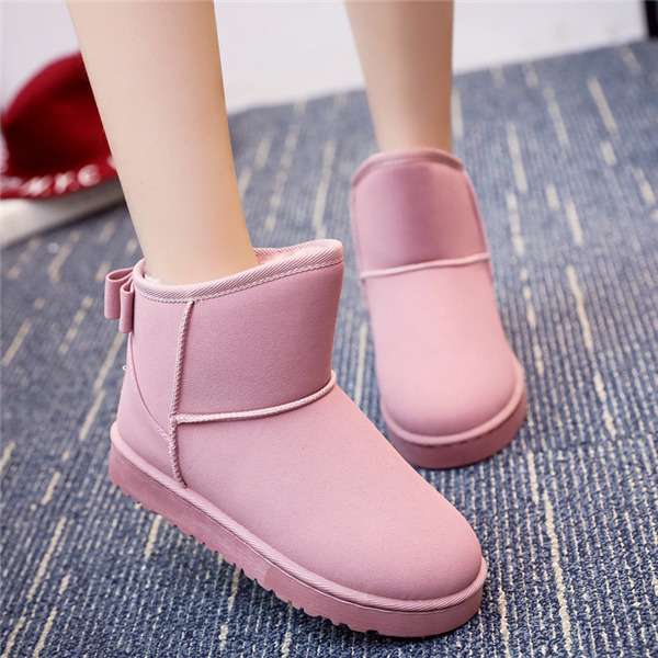 ショートブーツ ムートンブーツ レディース おしゃれ スノーブーツ 冬靴 もこもこ ブーツ 裏起毛 ファー スエード調 防寒 内ボア 