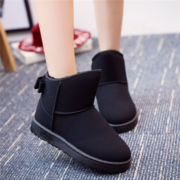 ショートブーツ ムートンブーツ レディース おしゃれ スノーブーツ 冬靴 もこもこ ブーツ 裏起毛 ファー スエード調 防寒 内ボア 